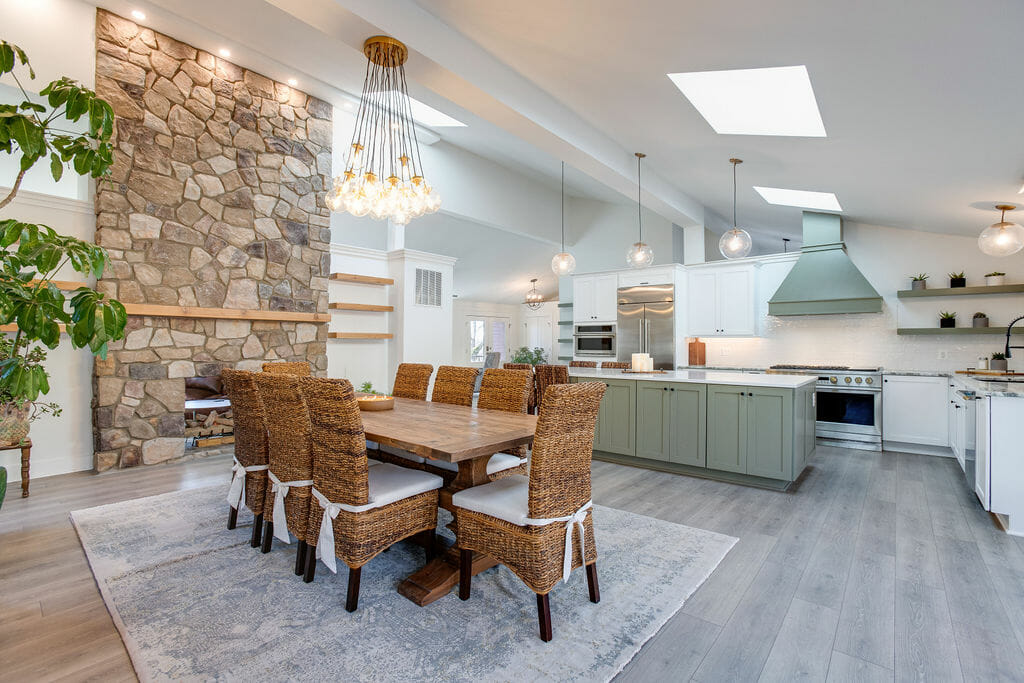 A whole home remodel photo of a kitchen in Bismarck, ND