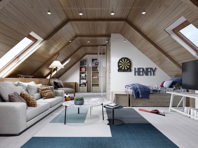 Attic Remodel in Bismarck, ND
